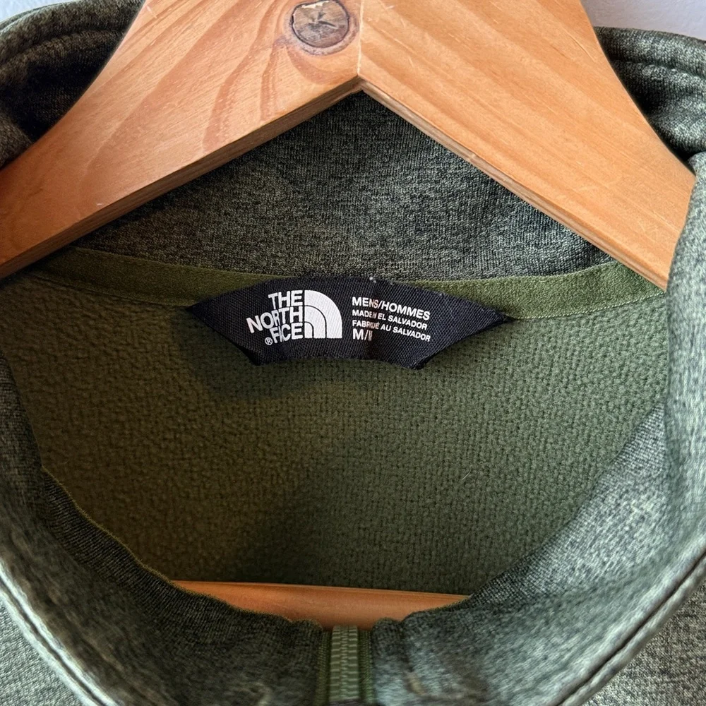 The‎ North Face Canyonlands Green 1/2 Zip Pullover Fleece